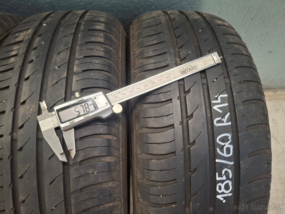 LETNÍ PNEU CONTINENTAL 185/60R14 - 2