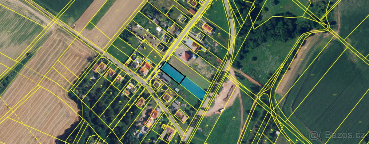 Nabízíme stavební pozemek, 750 m², Malá Lhota – pohled 2