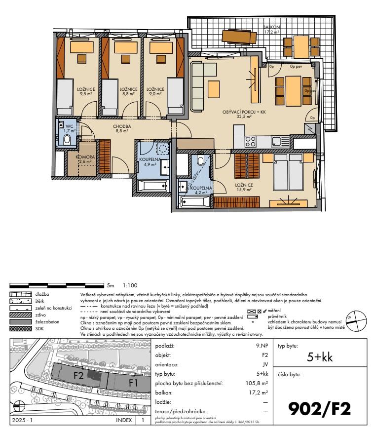Prodej bytu 5+kk - 2
