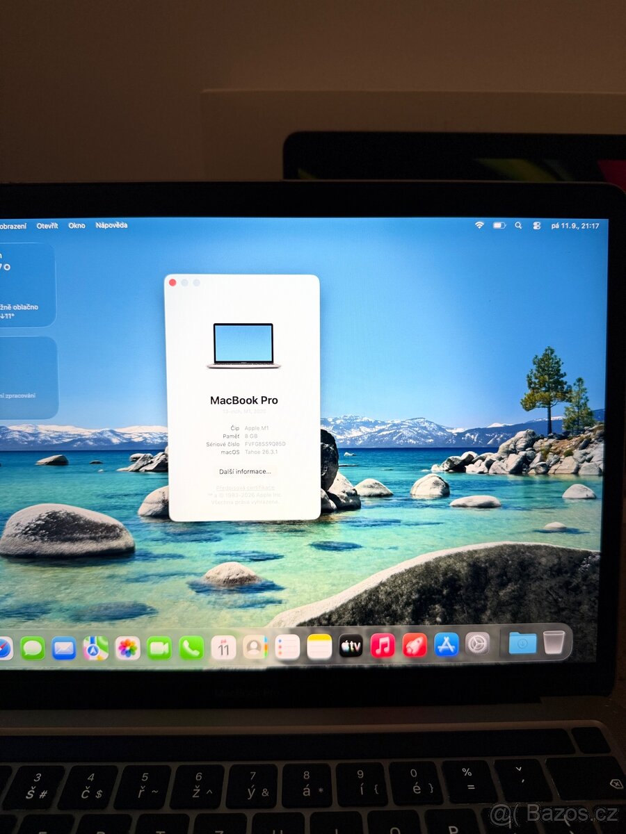 MacBook Pro M1 8/256gb - 2