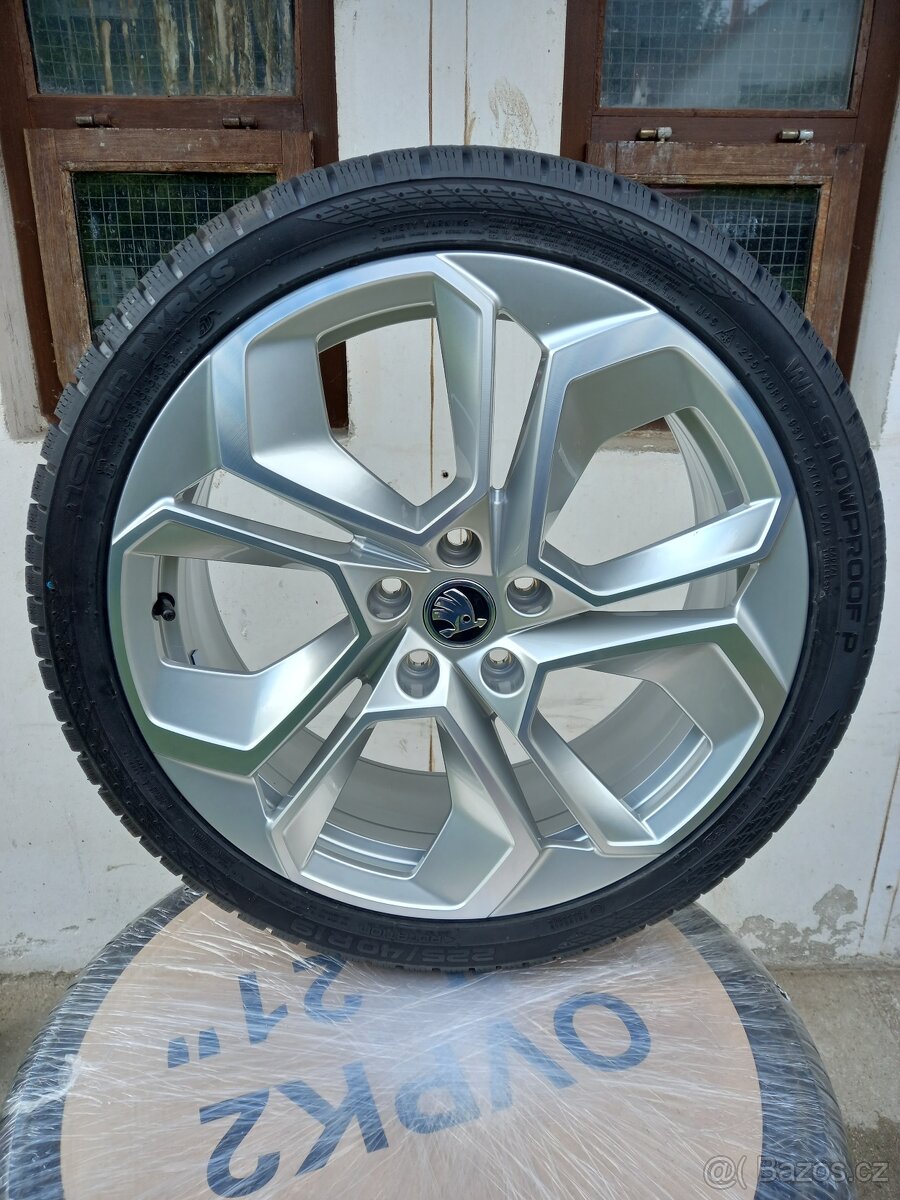 Zimni Originál alu kola skoda octavia rs 4 - 2