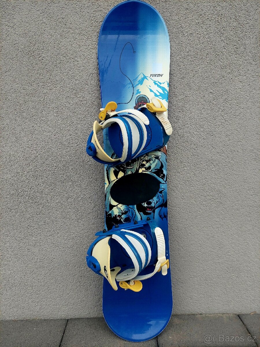 Dětský snowboard YUKON, 105 cm + boty - 2