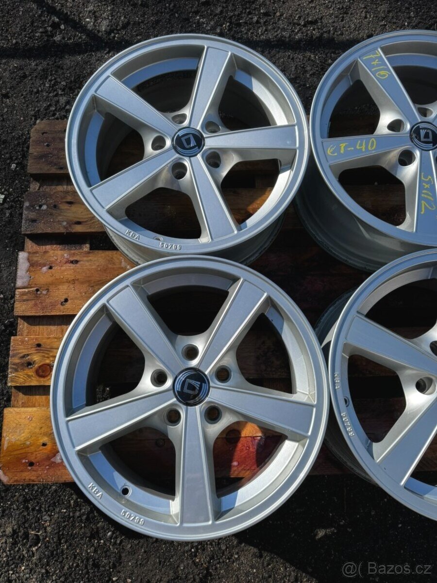 Alu kola, disky r16 5x112 Diewe Trina - 2