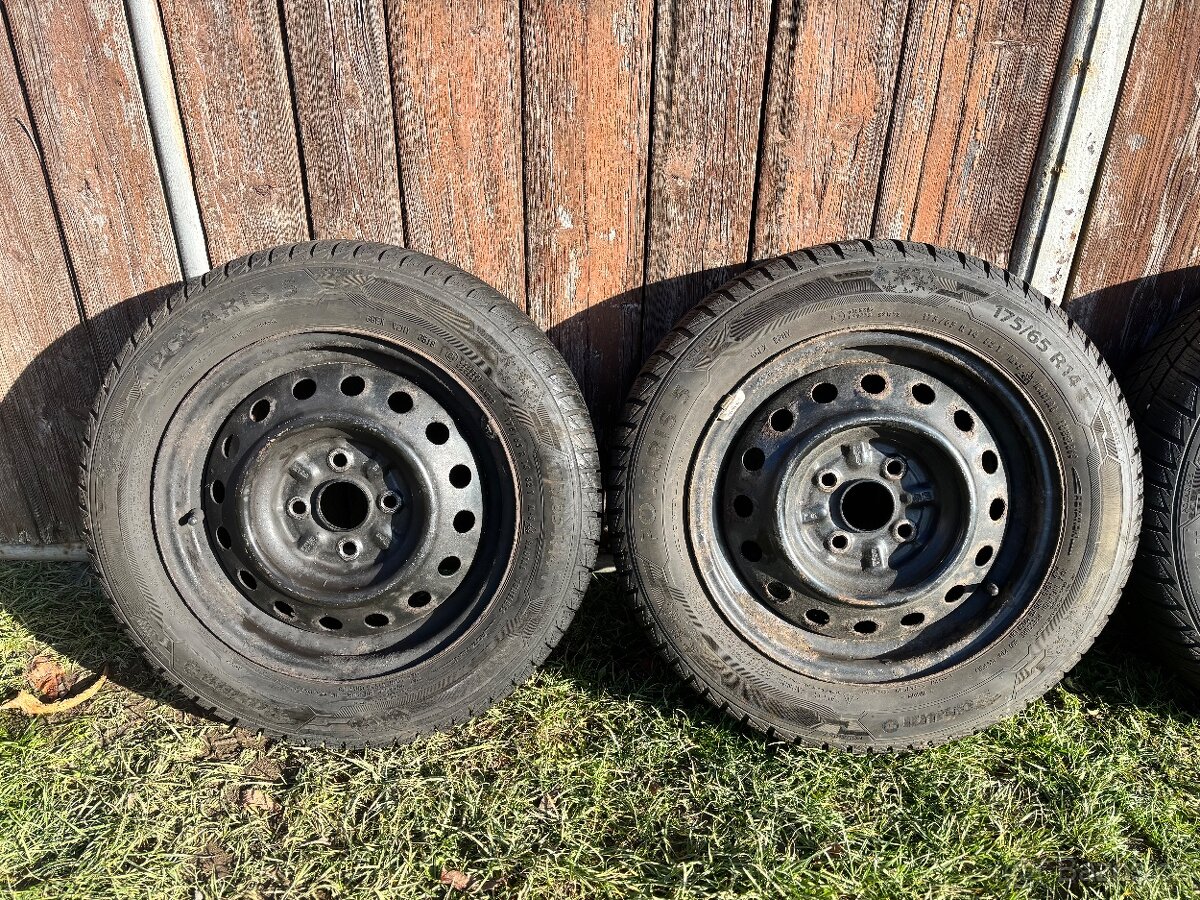 4x100 r14 175/65/14 zimní pneu POLARIS 5. - 2