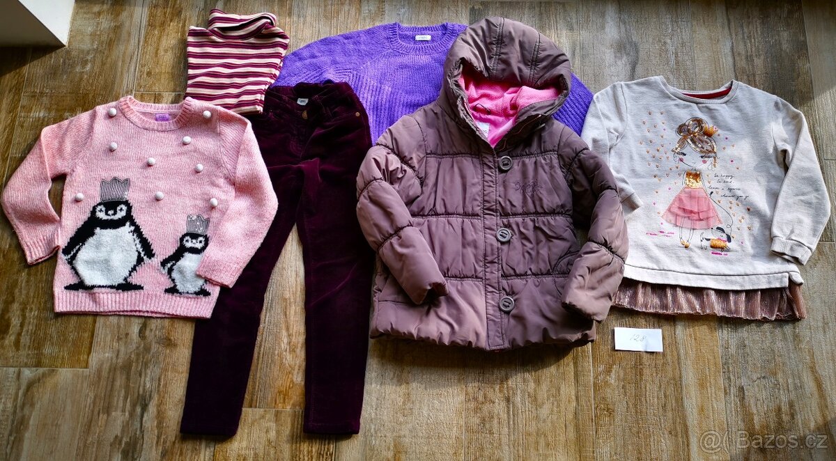 vel.128 mix věcí holčička - 2