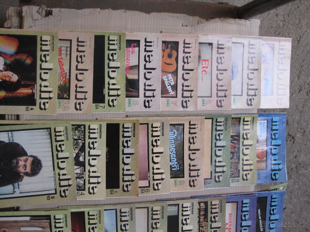 časopis Melodie z r.1982-1983 - 2