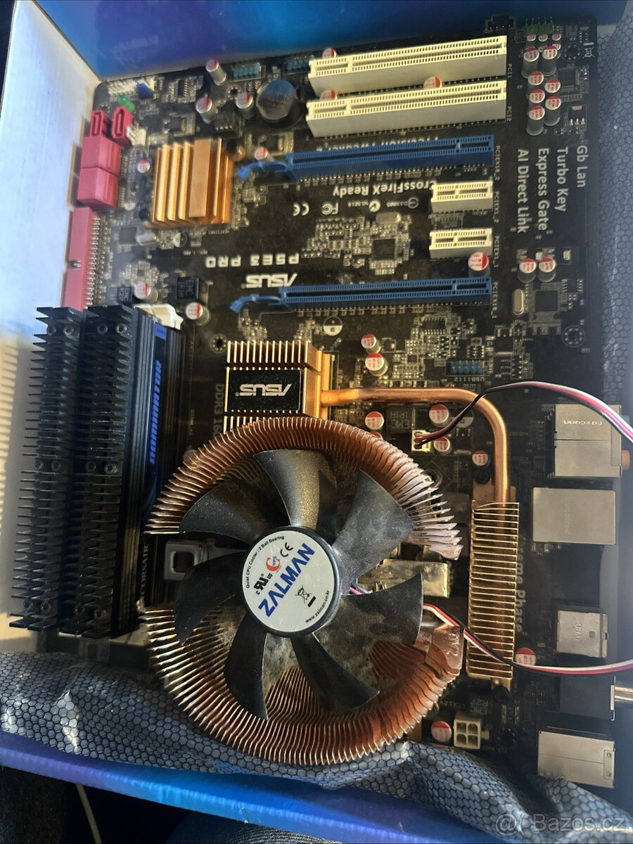 ASUS P5E3 Pro x48 (DDR3) + Core 2 Quad Q6600 + DDR3 8GB 1600 - 2