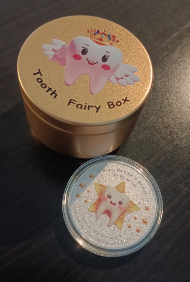 Prodám krásnou kovovou minci - suvenýr pro děti. - 2