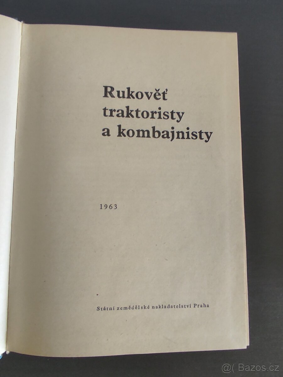 Knihy o zemědělských strojích - 2
