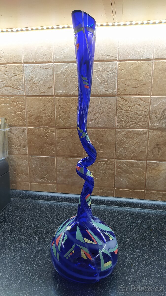 Váza velká modrá - 2
