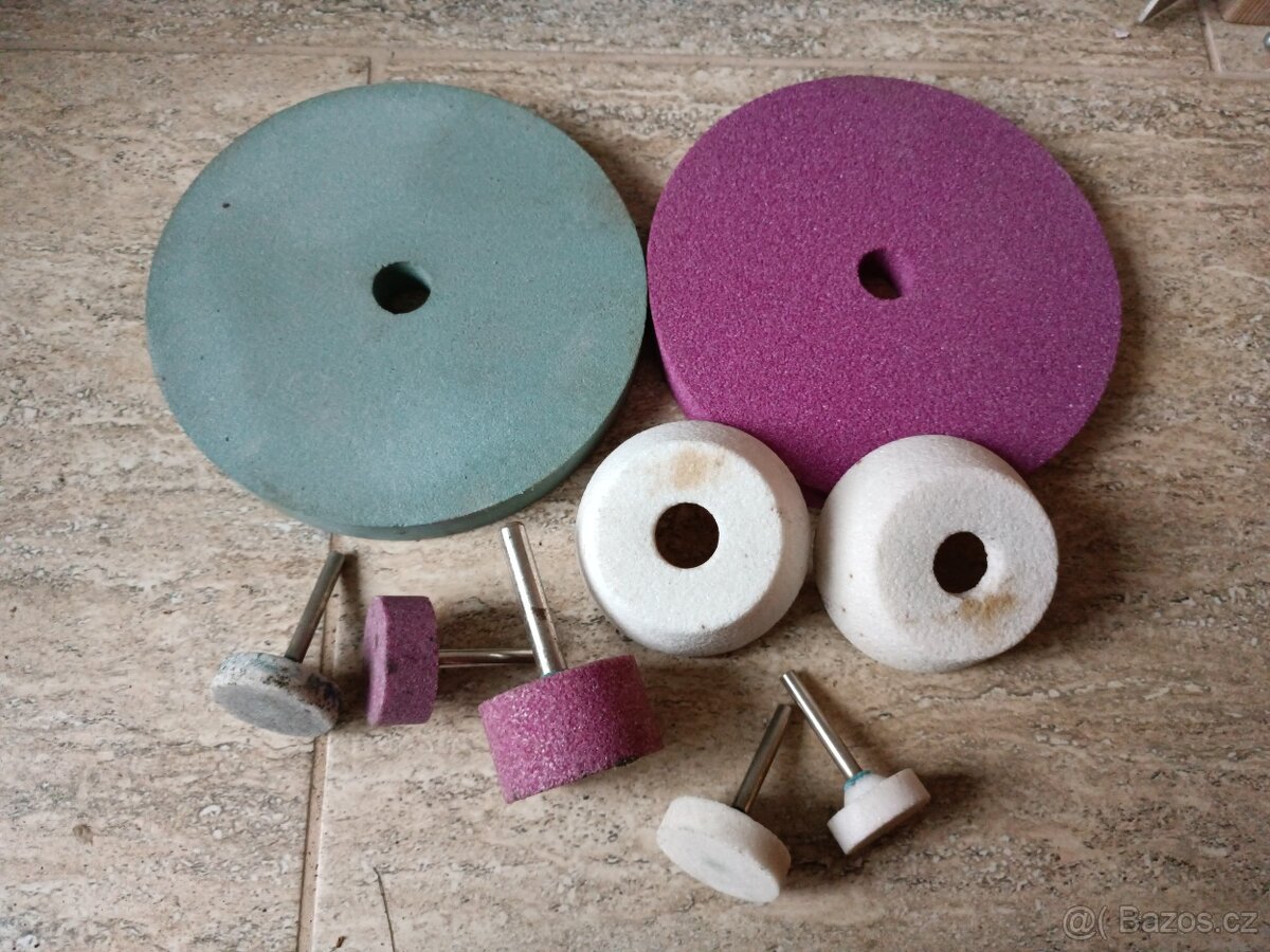 Náhradní brusný kotouč, brusná tělíska na stopce - 2