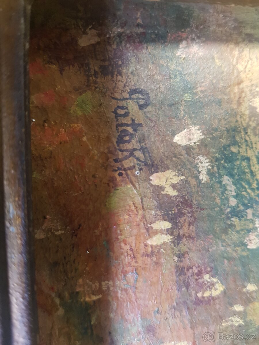 obraz olej na katronu - 2