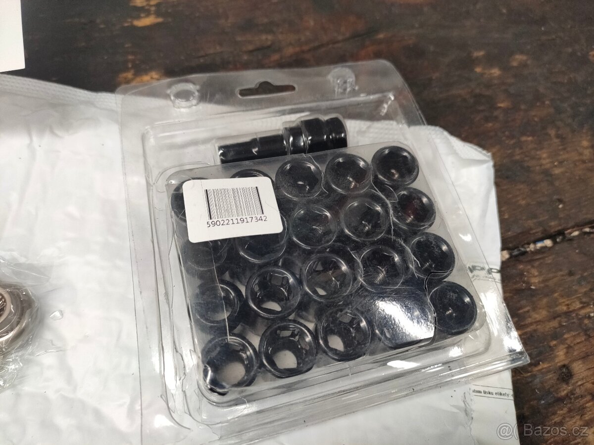 SADA 20KS OCELOVÝCH MATIC NA IMBUS + KLÍČ M12X1,5 - 2