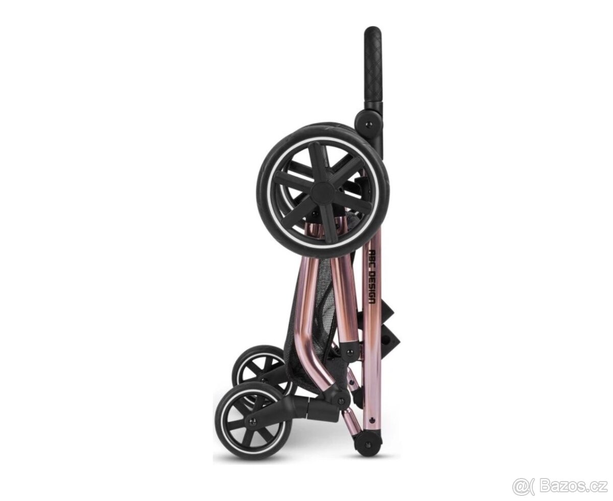 Kočárek pro panenky ABC Design Migno - 2