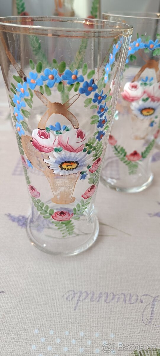 Džbán na vodu + 4 skleničky - 2