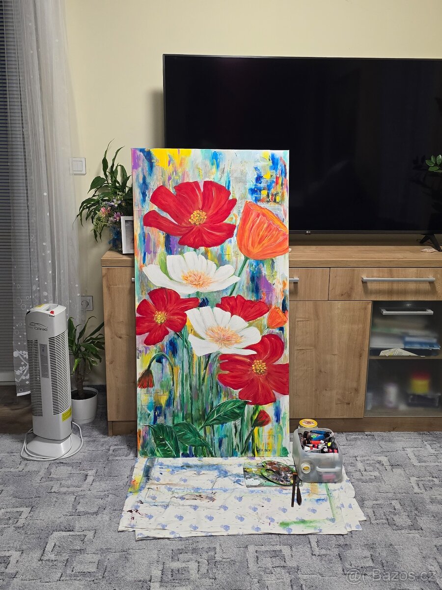 Obraz akryl malovany - 2