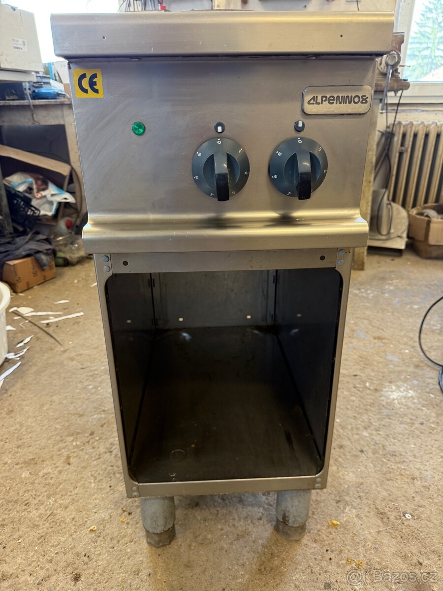 Elektrický sporák Alpeninox - 2x plotýnka - 2