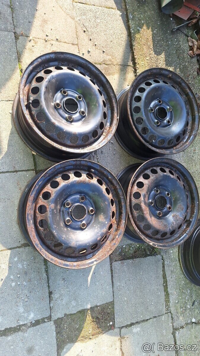 Plechové disky 5x112 R15 - 2