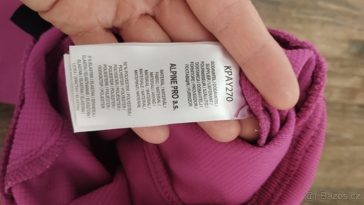 Detske softshellove kalhoty Alpine Pro - 2