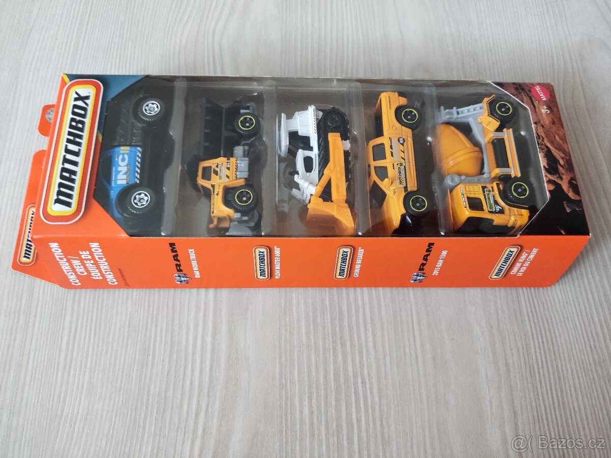 Matchbox 5-ti pack CONSTRUCTION CREW - 2
