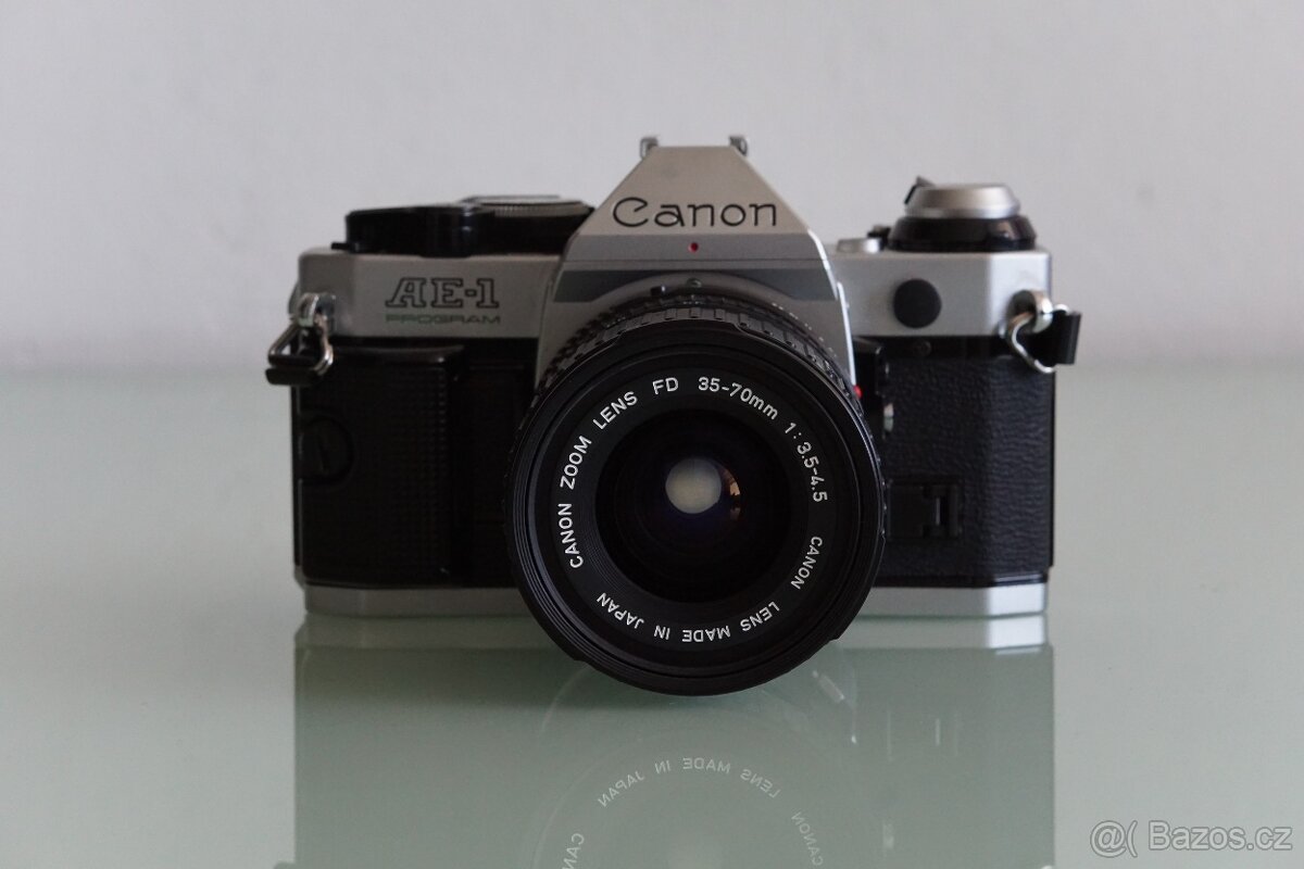 Canon AE-1 Program + Canon FD 35-70mm - Praha 5 | Bazoš.cz
