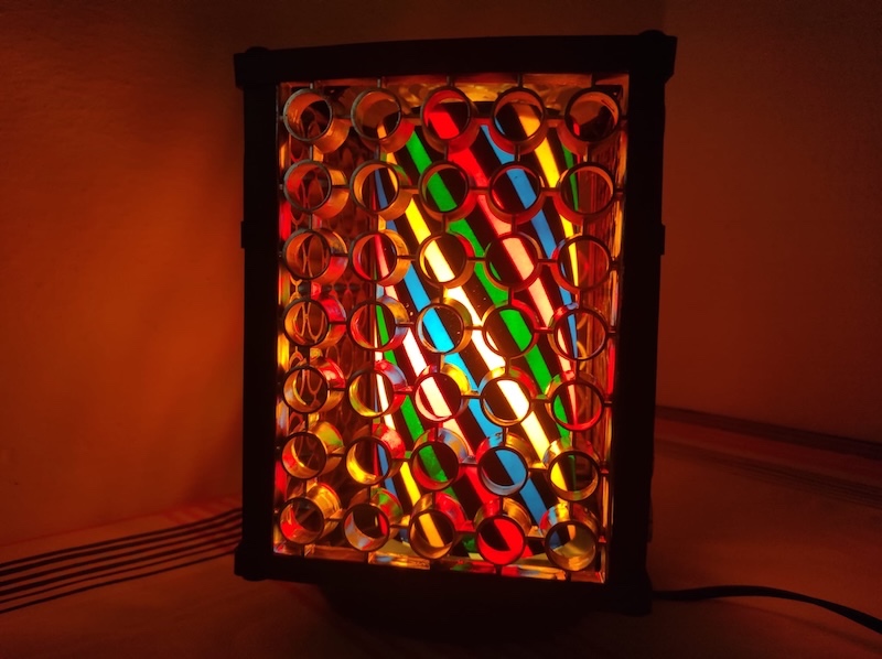 Retro disco lampa - 2