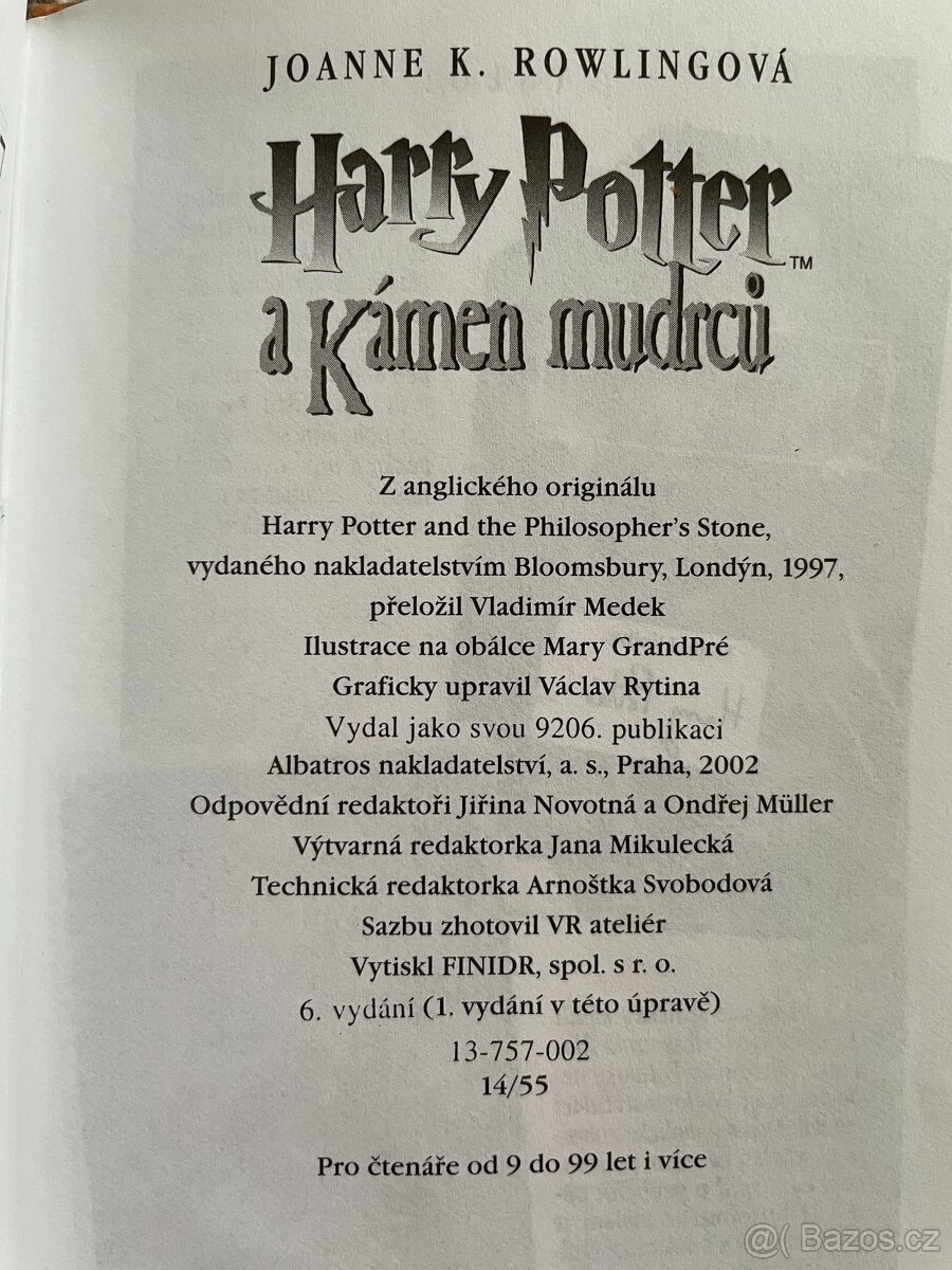 Harry Potter Sada 1-7 díl - 2