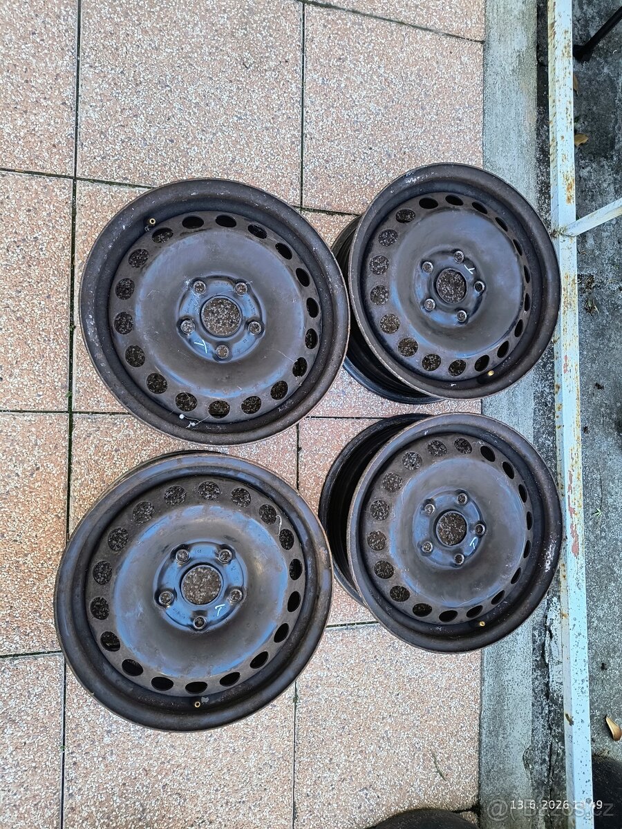 Plechový disk 6,0Jx15" 4ks - 2