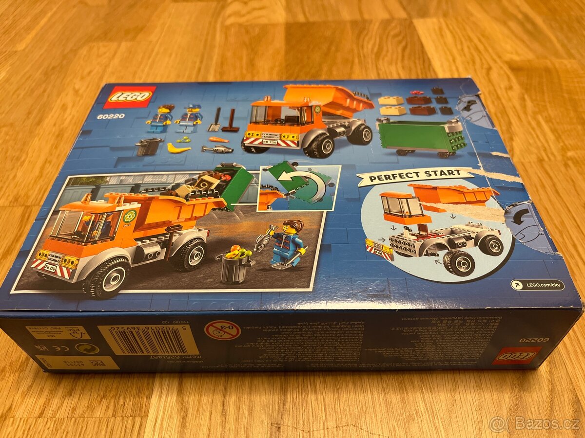 LEGO CITY 60220 Popelářské auto - 2