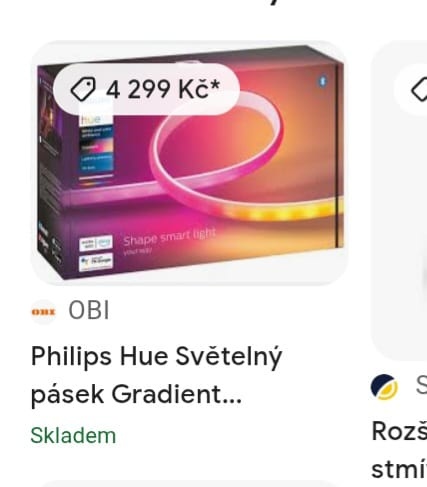 Led pásek Philips - 2