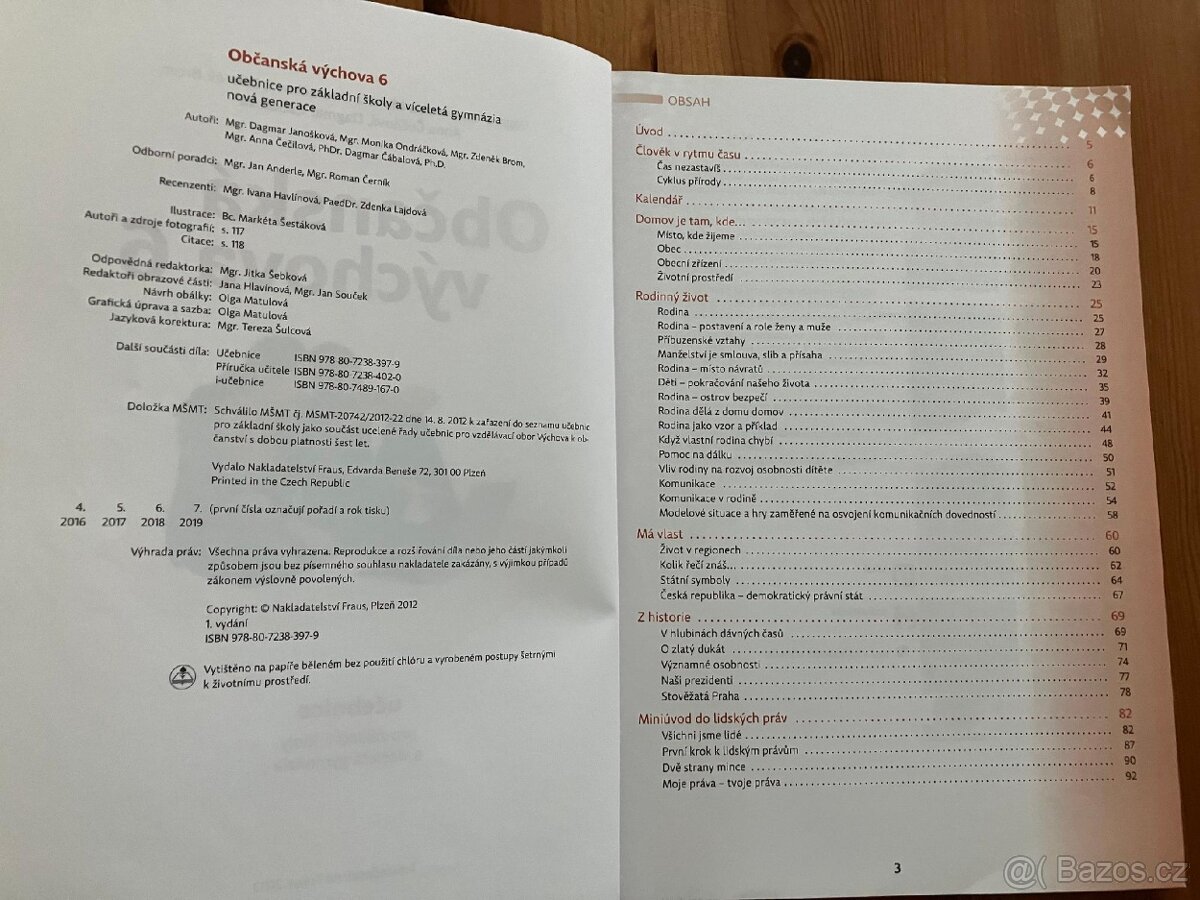 Občanská výchova 6, Fraus - 2