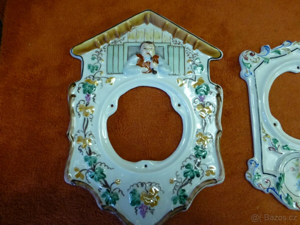 porcelánové hodiny - 2