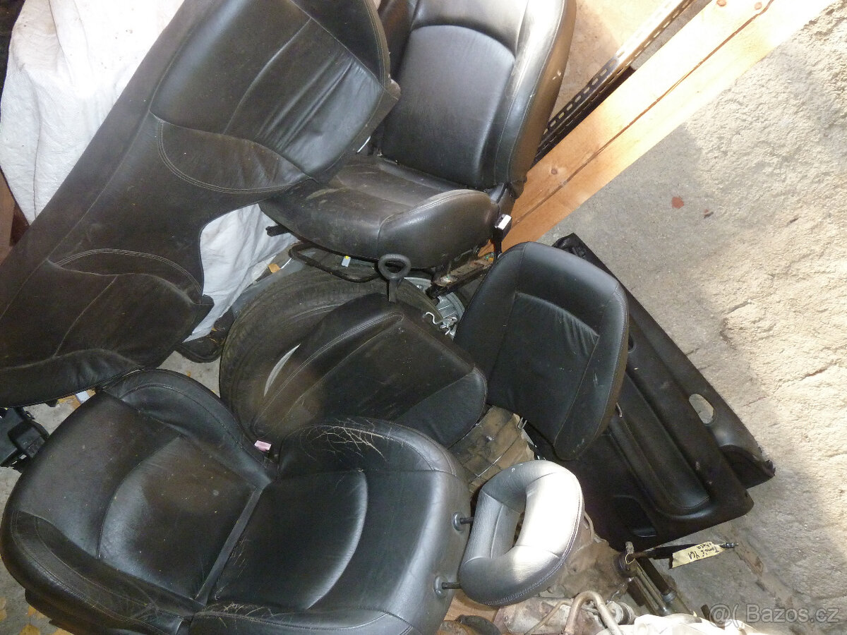 Peugeot 206CC sedačky,sedadla prodám, - 2