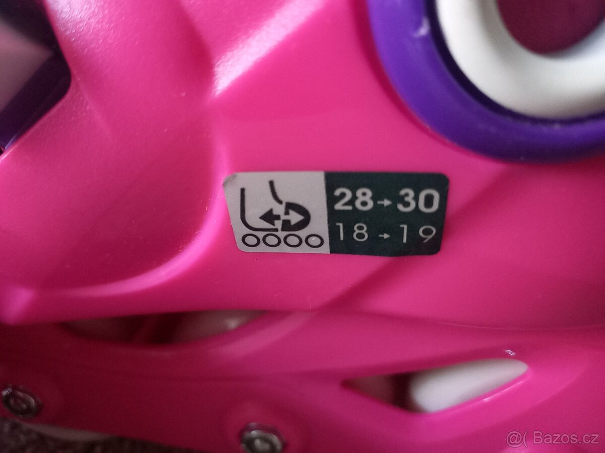 Kolečkové brusle, vel. 28-30 - 2