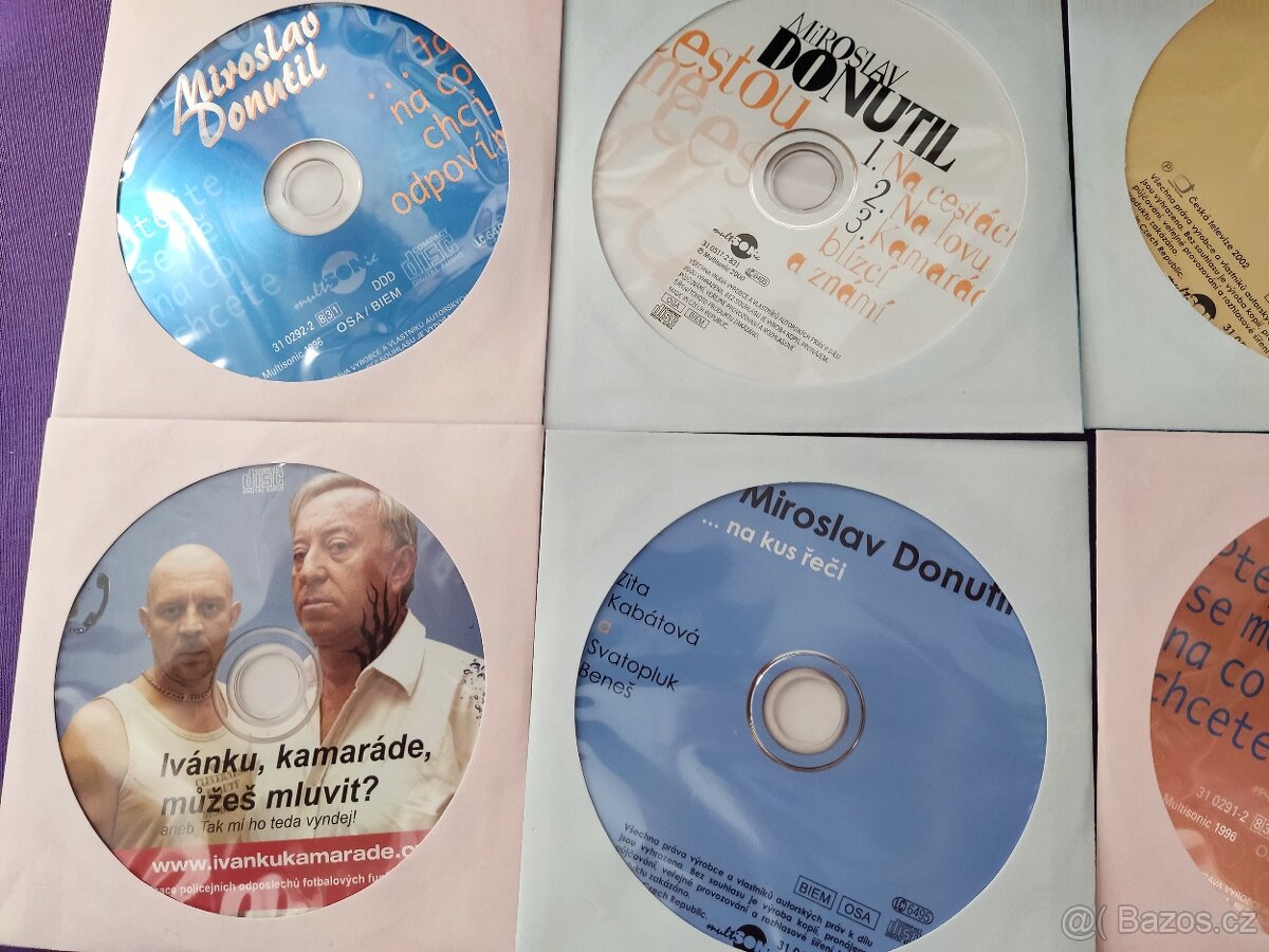 Kolekce Miroslav Donutil 7x CD plus jedno - 2