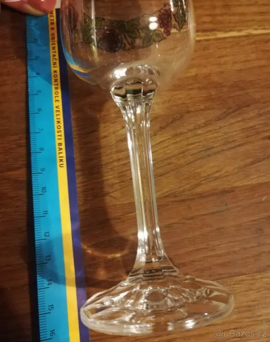 Skleničky Bohemia 12 kusů. - 2