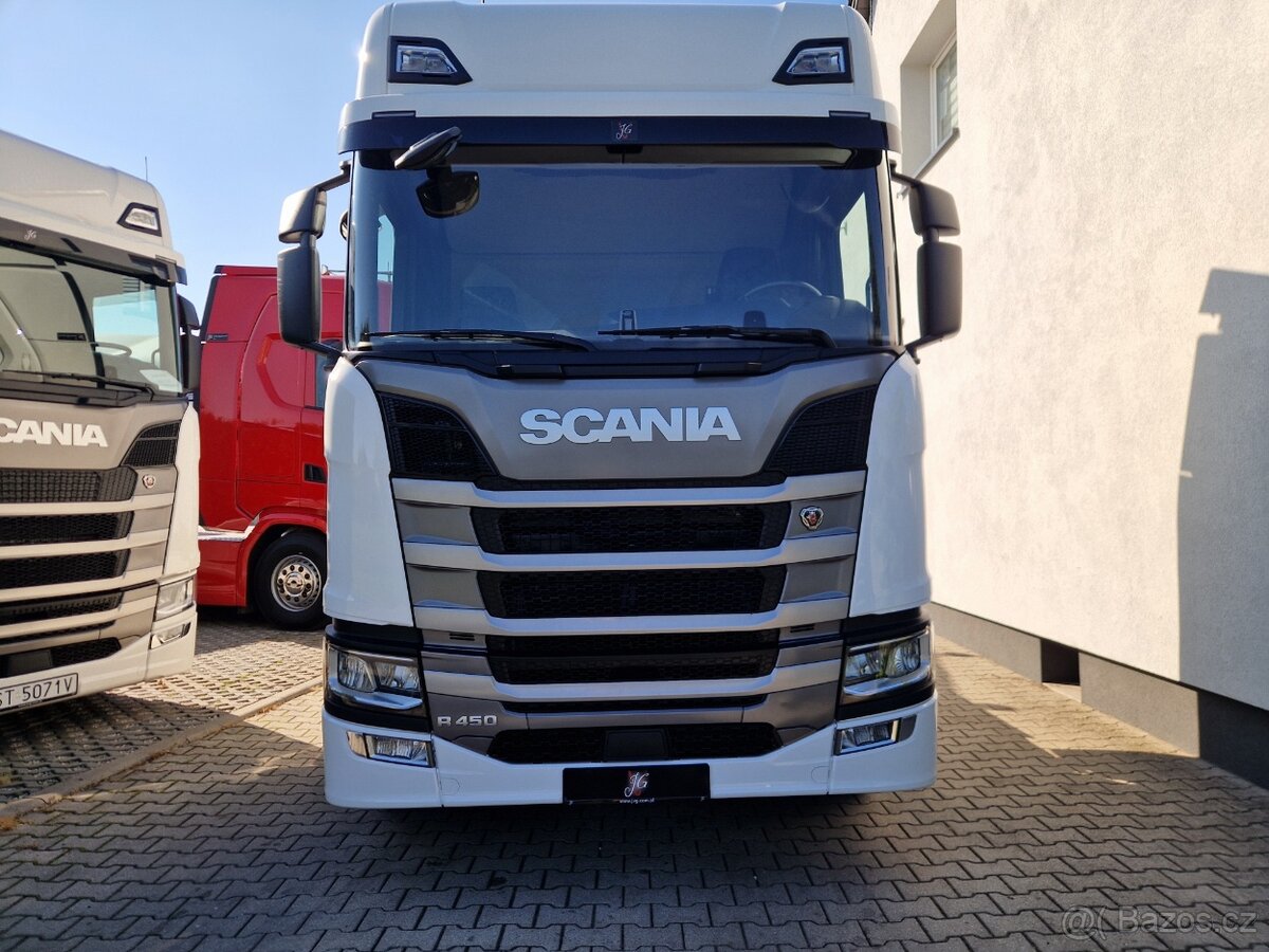 Tahač Scania R450 side skirts Full Led - 2