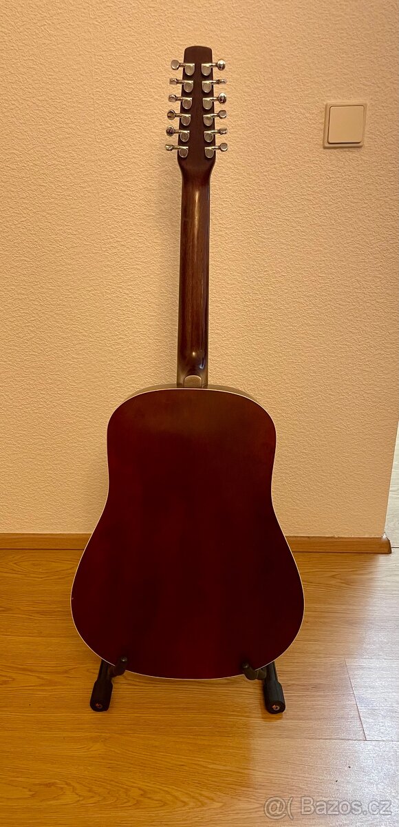 12strunná akustická kytara Seagull Coastline S12 Cedar - 2