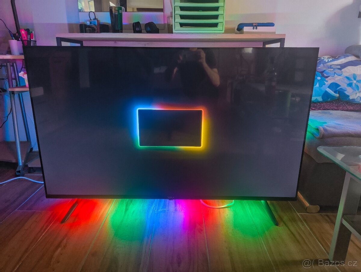 Google TV Tesla 55" s LED páskem - 2
