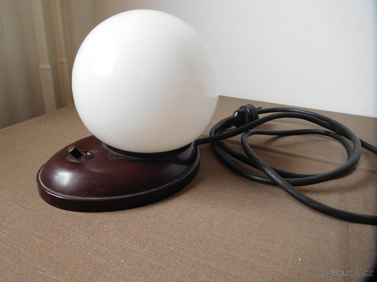 STARÁ BAKELITOVÁ LAMPIČKA - DRGM - 2