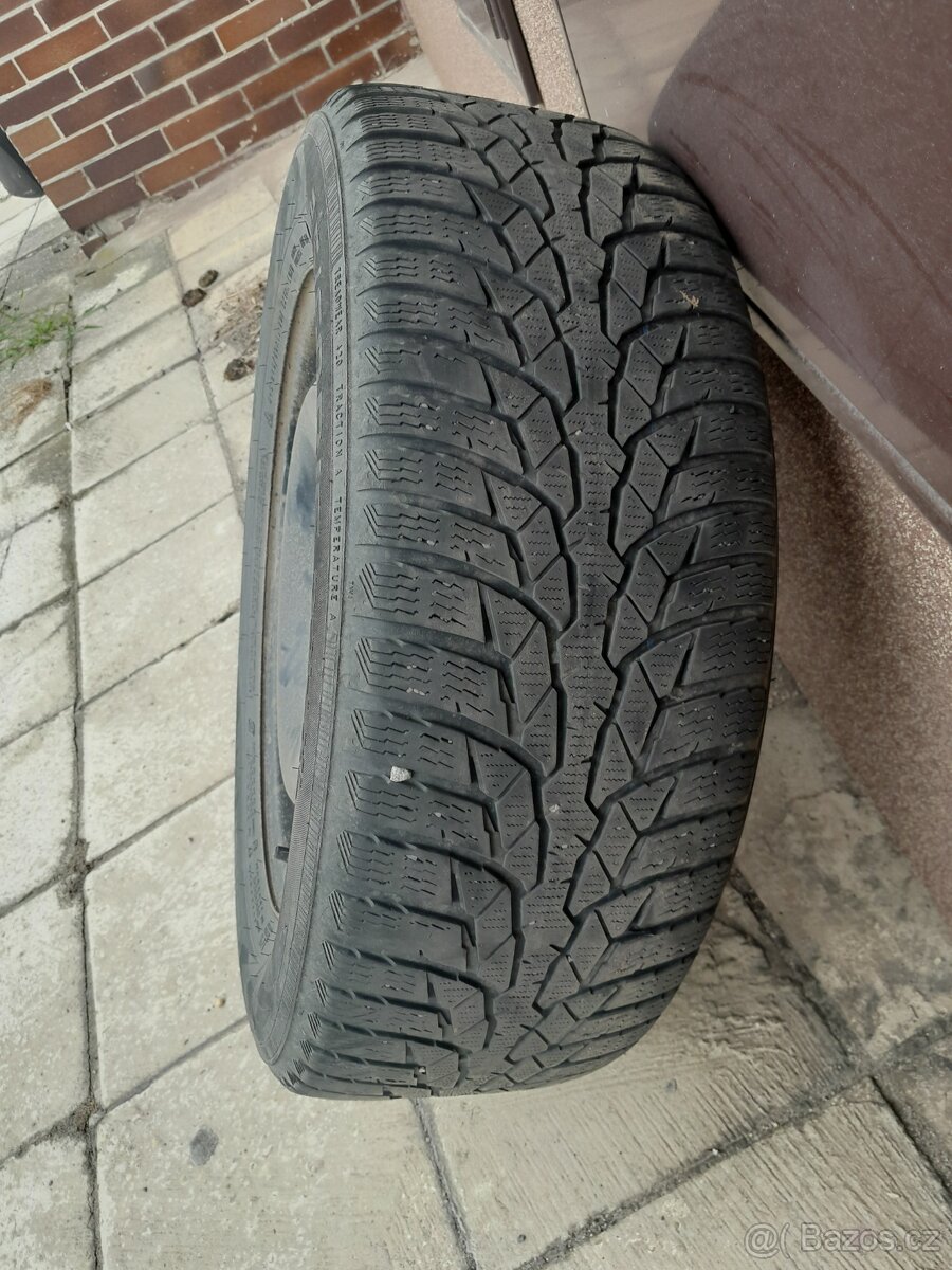 SLEVA Plechove disky VW Passat, 6 1/2 Jx16H2, pneu Nokian - 2