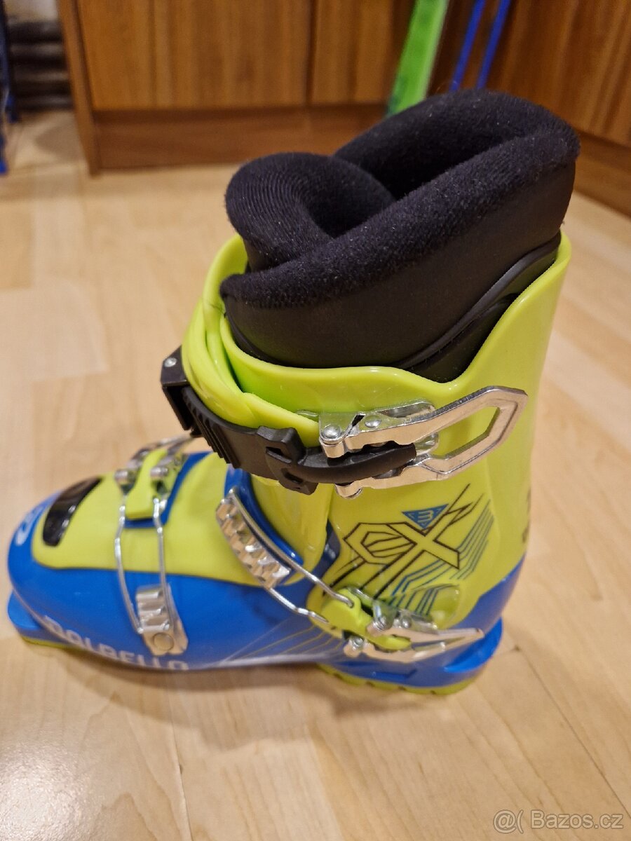 Lyže Elan s hůlkami Salomon a lyžáky Dalbello - 2