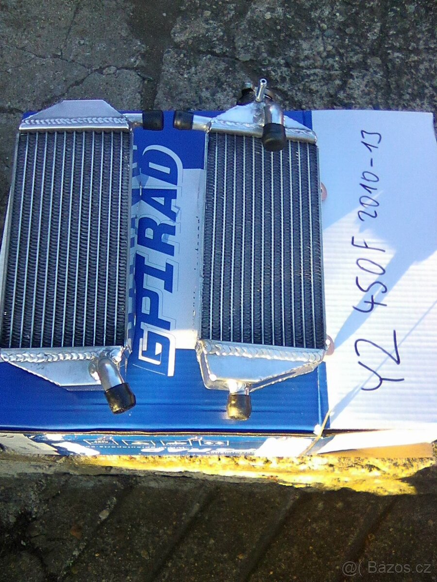 chladice yamaha YZ 450 f rok 2010-13 - 2