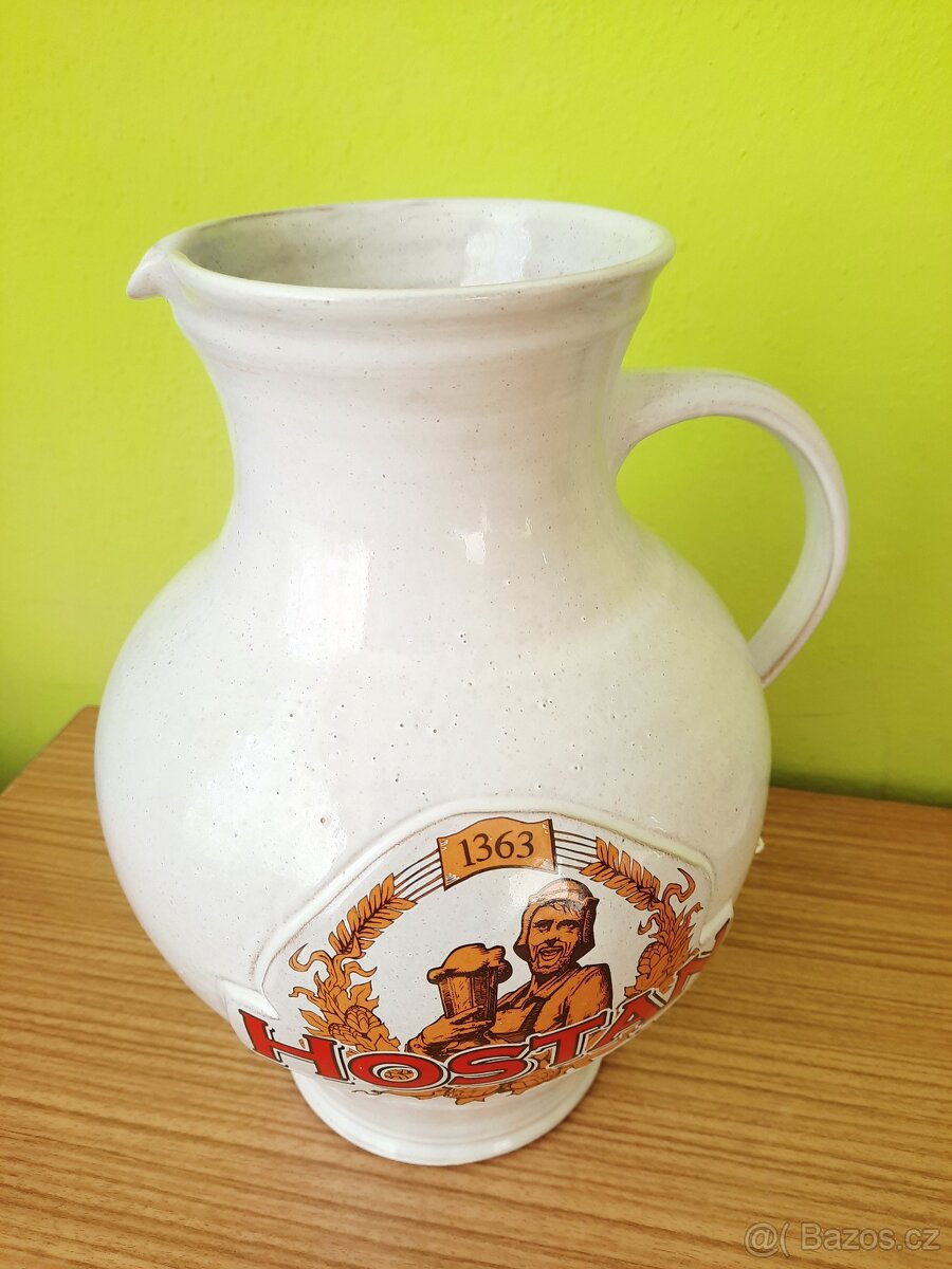 Džbán na pivo s logem Hostan - 2