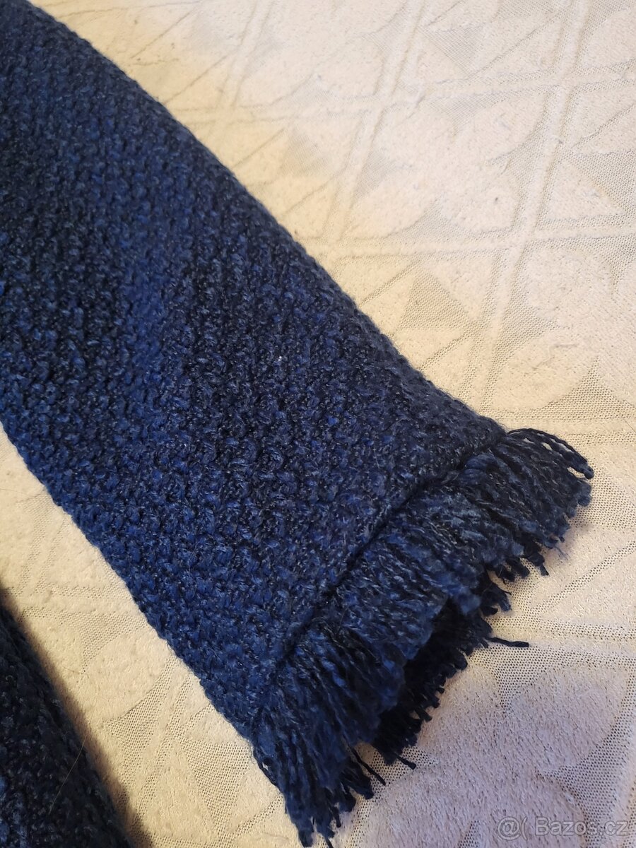 Tmavě modrý kabát 38 NOVÝ - 2