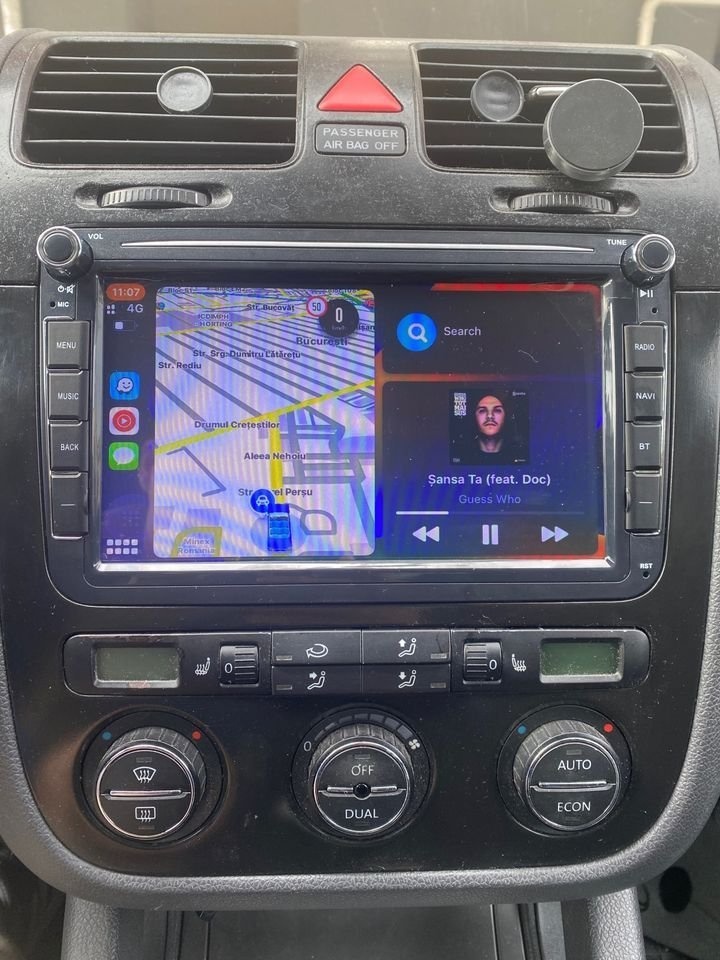 8 palcové ANDROID RADIO pro VW SKODA SEAT - 2