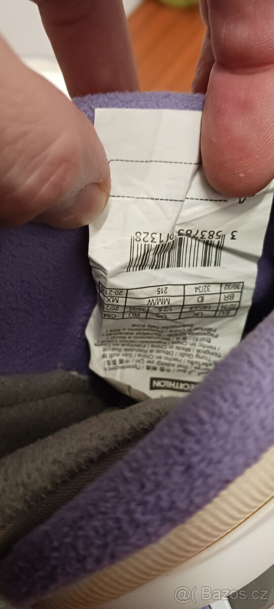 Dětské dívčí brusle vel. 32/34 (20-21.5cm) - 2