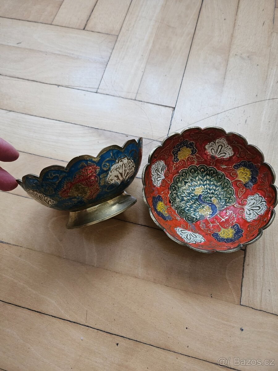 Staré mosazné misky - 2