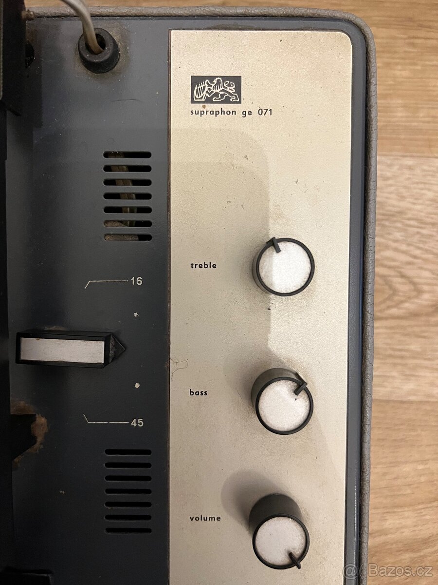 Gramofon suprafon model ce071 - 2
