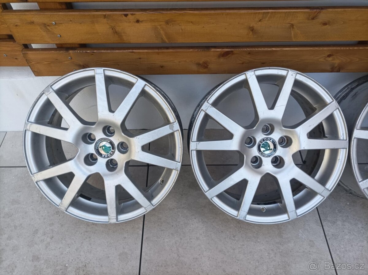 Alu Škoda Spider r16, 5x100 - 2